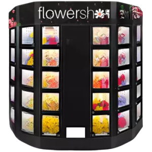 BM-FLR-01 - Distributeur automatique de fleurs semi-circulaire